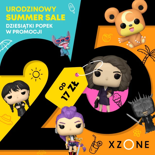 FunkoPopPolska, FigurkiKolekcjonerskie, SummerSale, Promocje, Popkultura, GadżetyDlaGeeka, KolekcjaFigurek, xzonepl
