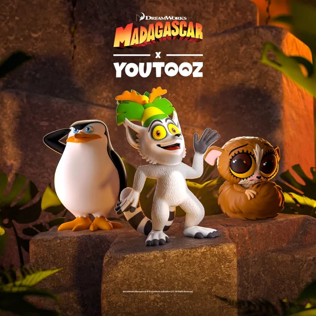 YoutoozPolska, Madagaskar, FigurkiKolekcjonerskie, KrolJulian, PingwinyZMadagaskaru, GadżetyZFilmów, KolekcjaFigurek, xzonepl