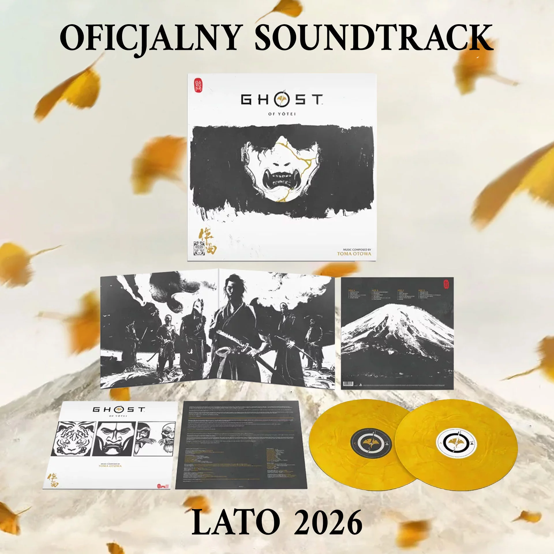 GhostOfYotei, PlayStation, Soundtrack, Winyle, MuzykaZGier, GameMusic, VGM, Atsu, Kolekcjoner, xzonepl