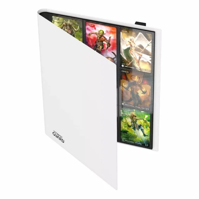 Album na karty Ultimate Guard Flexxfolio 360 - 18-Pocket White (360 kart) - Kolekcjonerska gra karciana TCG
