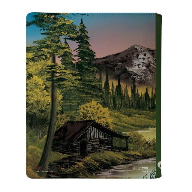 Album na karty Ultra PRO Magic: The Gathering - Bob Ross Mighty Mountain lake 9-Pocket PRO-Binder (360 karet) dupl