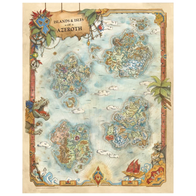 Art Print World of Warcraft - Limited Edition Lithograph Set - Ograniczone w sztukach