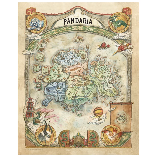 Art Print World of Warcraft - Limited Edition Lithograph Set - Ograniczone w sztukach