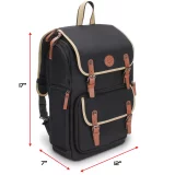 Batoh ENHANCE - Board & Puzzles Games Tower Backpack (Black) dupl