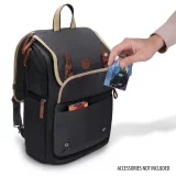 Batoh ENHANCE - Board & Puzzles Games Tower Backpack (Black) dupl