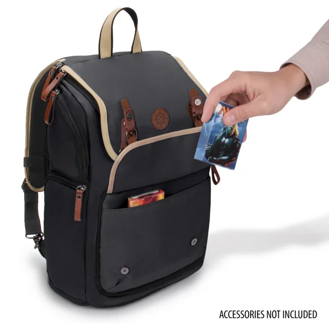 Batoh ENHANCE - Board & Puzzles Games Tower Backpack (Black) dupl