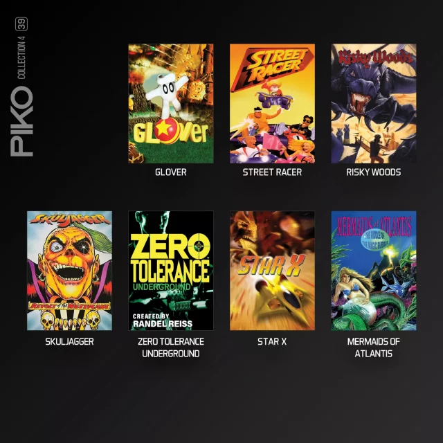 Cartridge do retro konsoli Evercade - Piko Interactive Collection 4