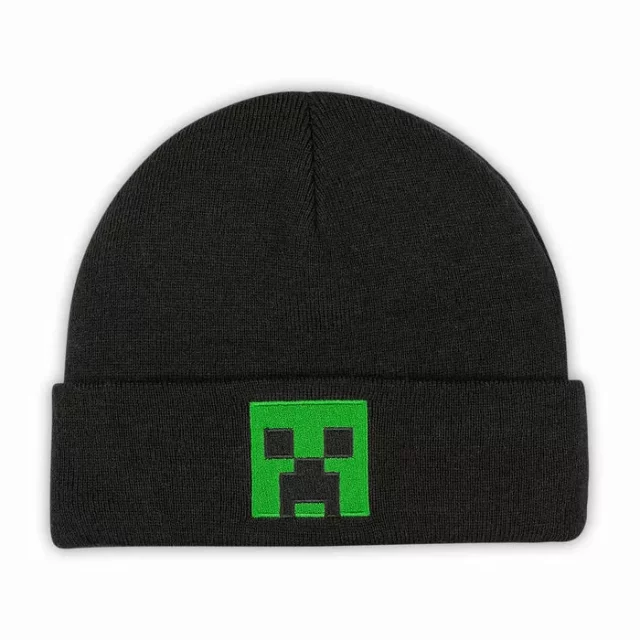 Czapka Beanie Minecraft - Creeper Embroidered - Czapka zimowa