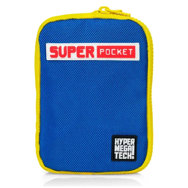Etui podróżne na retro konsolę Super Pocket (wariant niebiesko-żółty) - Opakowania