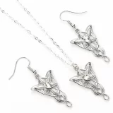 Zestaw prezentowy Lord of the Rings - Arwen Evenstar (zawieszka, kolczyki) - Kolczyki