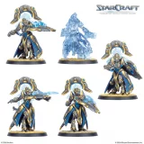 Desková hra StarCraft - Tabletop Miniature Game - Zealot - Expansion Set (3 figurky) dupl