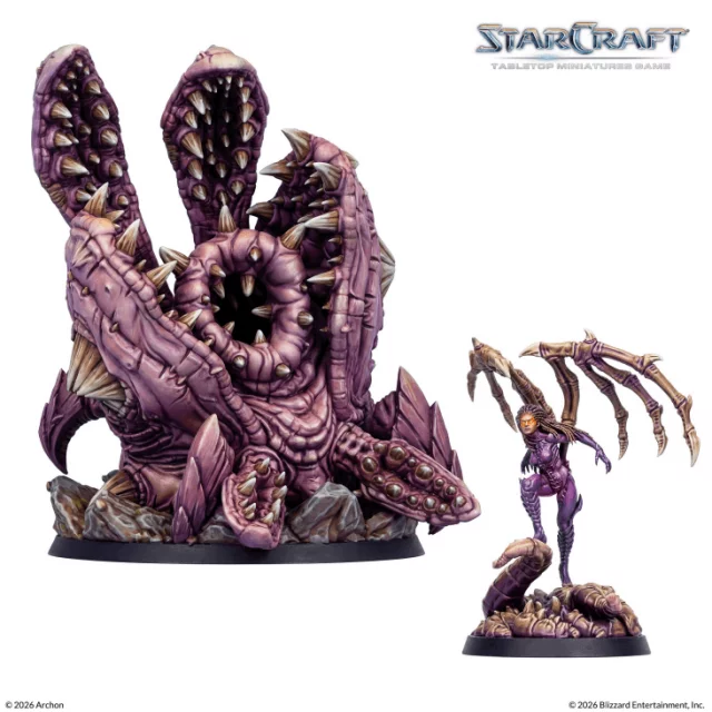 Desková hra StarCraft - Tabletop Miniature Game - Queen - Expansion Set (6 figurek) dupl