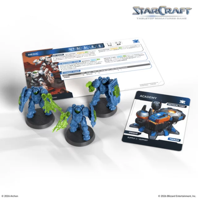 Desková hra StarCraft - Tabletop Miniature Game - Marauder - Expansion Set (4 figurky) dupl