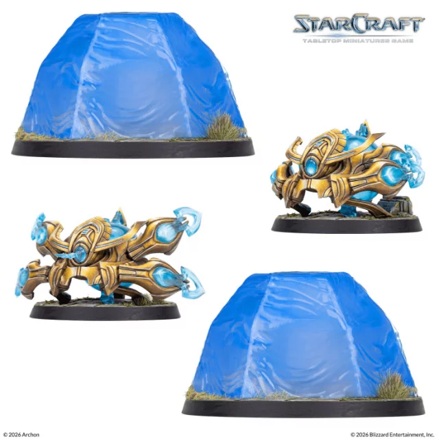 Desková hra StarCraft - Tabletop Miniature Game - Adept - Expansion Set (5 figurek) dupl