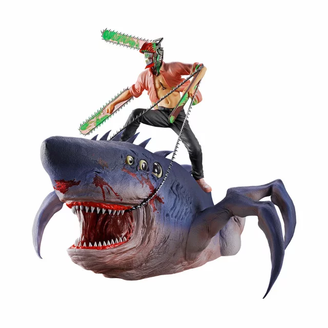 Figurka Chainsaw Man - Chainsawman & Beam Ichibansho (Banpresto) - Figurka akcji