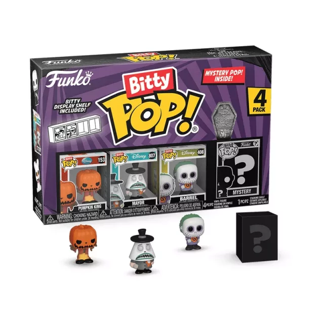 Figurka Disney - The Nightmare Before Christmas 4-pack Series 1 (Funko Bitty POP) dupl