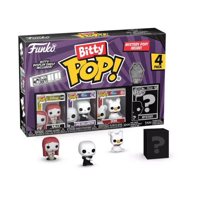 Figurka Disney - The Nightmare Before Christmas Sally 4-pack (Funko Bitty POP) - Funko POP!
