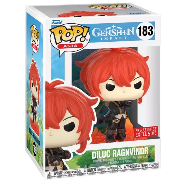 Figurka Genshin Impact - Diluc Ragnvindr (Funko POP! Asia 183) - Anime
