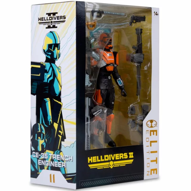 Figurka Helldivers - CE-25 Trench Engineer (McFarlane)