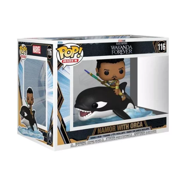 Figurka Marvel: Black Panther: Wakanda Forever - Shuri in Sunbird (Funko POP! Rides 110) dupl