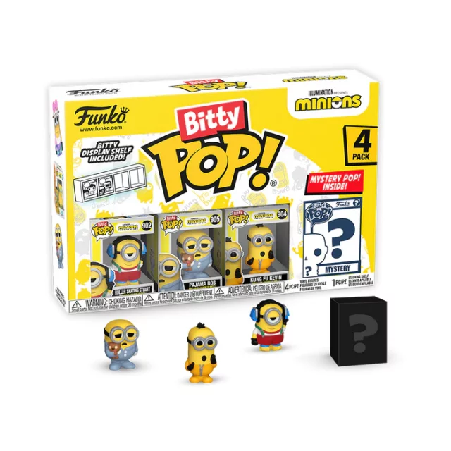 Figurka Minions - Series 2 4-pack (Funko Bitty POP) dupl