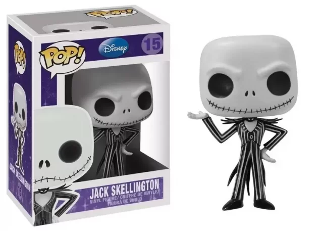 Figurka The Nightmare Before Christmas - Jack Skellington Black Light Edition (Funko POP! Disney 15) dupl