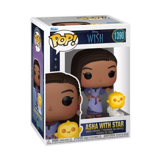 Figurka Wish - Asha with Star (Funko POP! Disney 1390) (uszkodzona paczka)