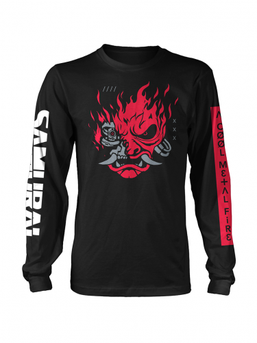 Cyberpunk 2077 koszulka Cool Metal Fire
