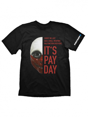 PayDay 2 Tričko - Wolf Mask