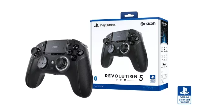 Kontroler Nacon Revolution 5 Pro - Tripple Black - PlayStation