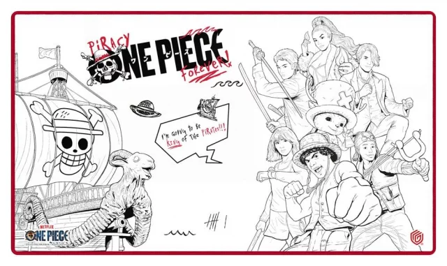 Herní podložka Ultimate Guard - One Piece - Sketch - Podkładka pod mysz