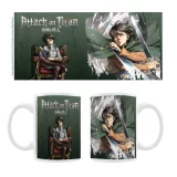 Hrnek Attack on Titan - Chibi Trio dupl