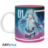 Sklenice Hatsune Miku - Musical City dupl