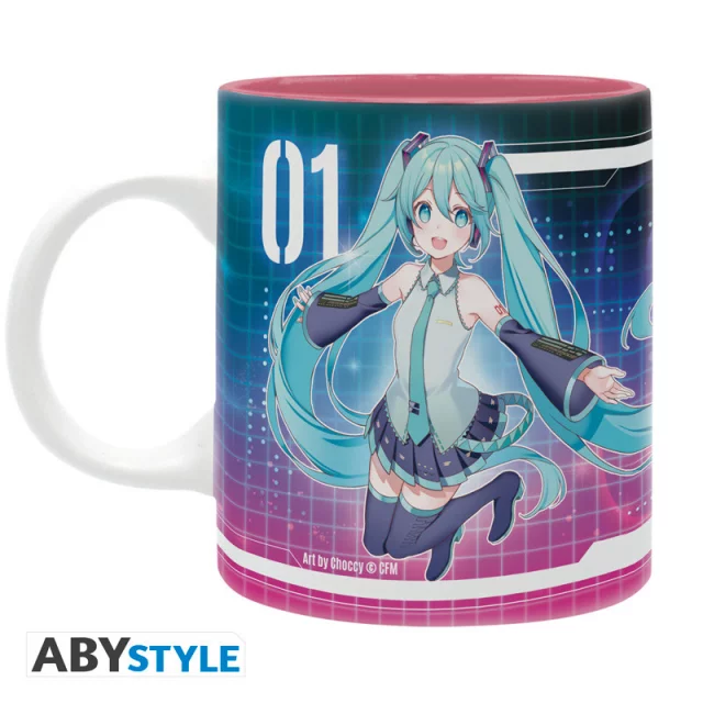 Sklenice Hatsune Miku - Musical City dupl
