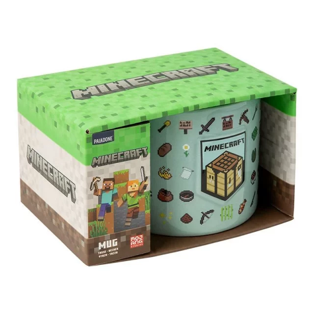 Hrnek Minecraft - Golden Pickaxe dupl