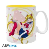 Hrnek Sailor Moon - Sailor & Chibi (měnící se) dupl