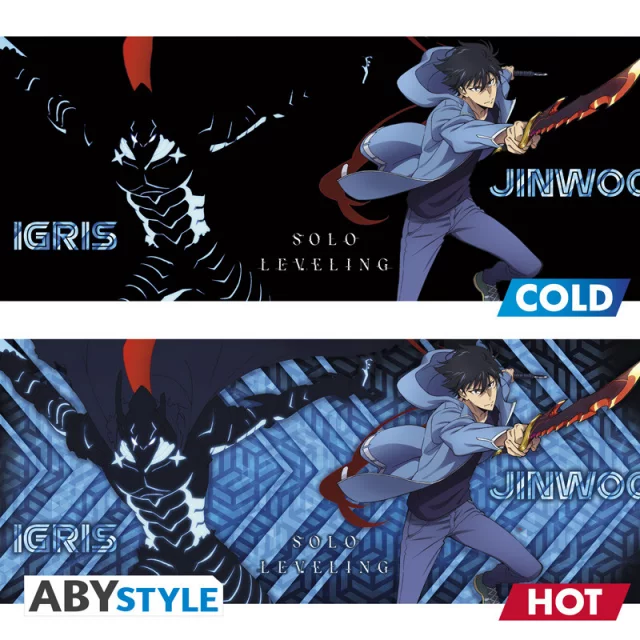 Hrnek Solo Leveling - Jinwoo & Igris XL dupl