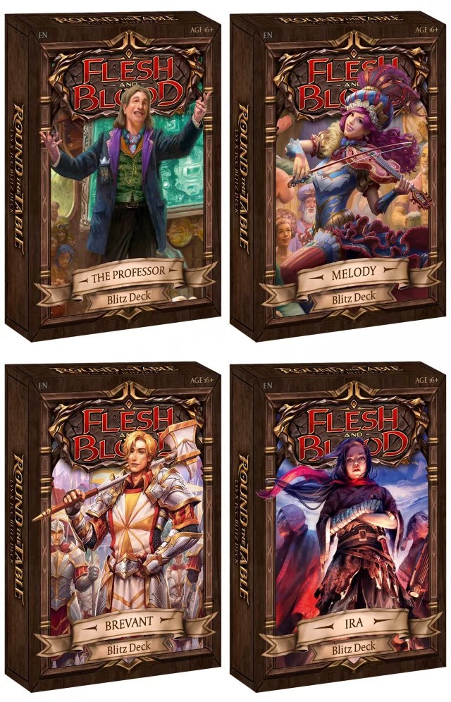 Karetní hra Flesh and Blood TCG: Round the Table: TCC x LSS Box Set