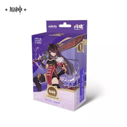 Gra karciana Genshin Impact TCG - Pre-Built Starter Deck Beidou (CN) - Kolekcjonerska gra karciana TCG