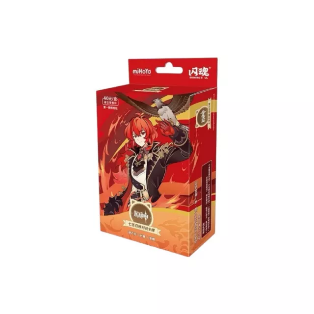 Gra karciana Genshin Impact TCG - Pre-Built Starter Deck Diluc (CN) - Kolekcjonerska gra karciana TCG
