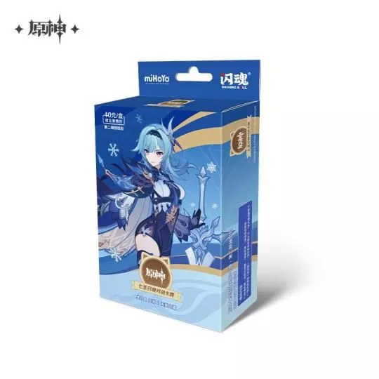 Gra karciana Genshin Impact TCG - Pre-Built Starter Deck Eula (CN) - Kolekcjonerska gra karciana TCG