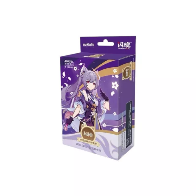 Gra karciana Genshin Impact TCG - Pre-Built Starter Deck Keqing (CN) - Kolekcjonerska gra karciana TCG