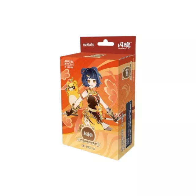 Gra karciana Genshin Impact TCG - Pre-Built Starter Deck Xiangling (CN) - Kolekcjonerska gra karciana TCG