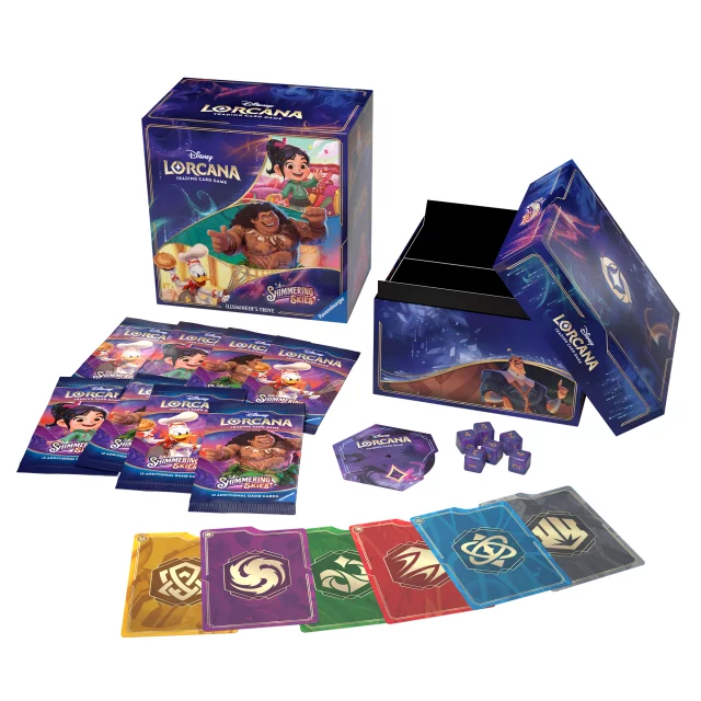 Gra karciana Lorcana: Shimmering Skies - Illumineer's Trove (uszkodzone opakowanie)