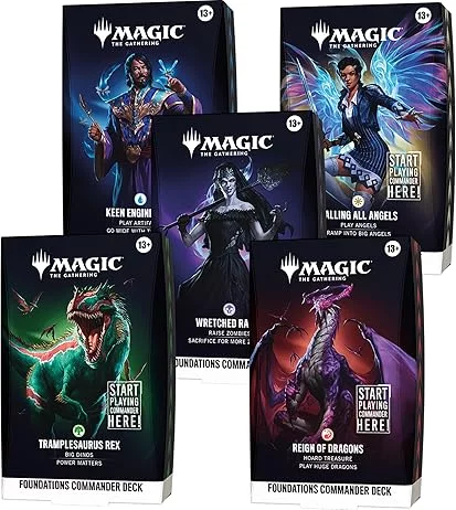 Karetní hra Magic: The Gathering - Foundations Commander Deck Set