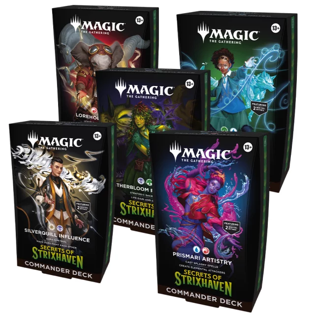 Karetní hra Magic: The Gathering Secrets of Strixhaven - Collector Booster (15 karet) dupl