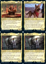 Karetní hra Magic: The Gathering Universes Beyond - Fallout - Hail, Caesar (Commander Deck) dupl