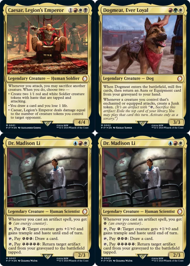 Karetní hra Magic: The Gathering Universes Beyond - Fallout - Hail, Caesar (Commander Deck) dupl