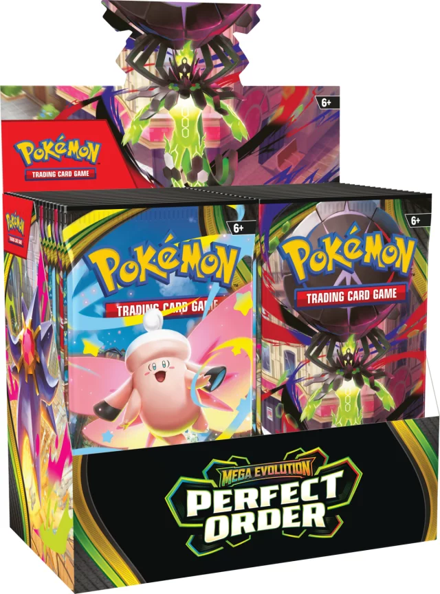 Karetní hra Pokémon TCG: Mega Evolution - Perfect Order Booster (10 karet) dupl