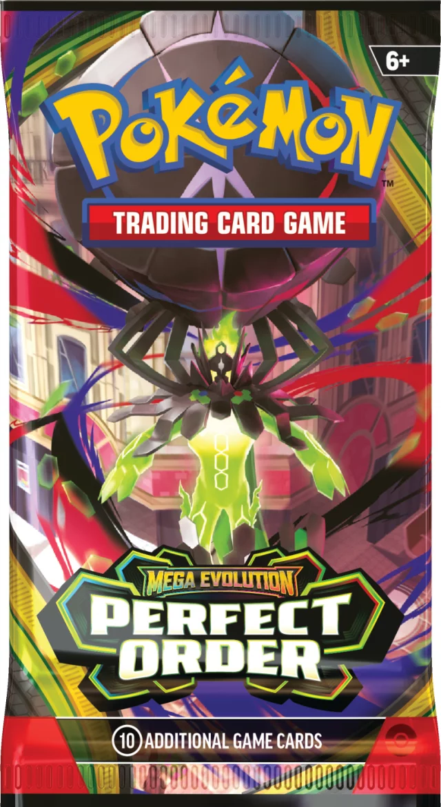 Karetní hra Pokémon TCG: Mega Evolution - Phantasmal Flames Booster (10 karet) dupl